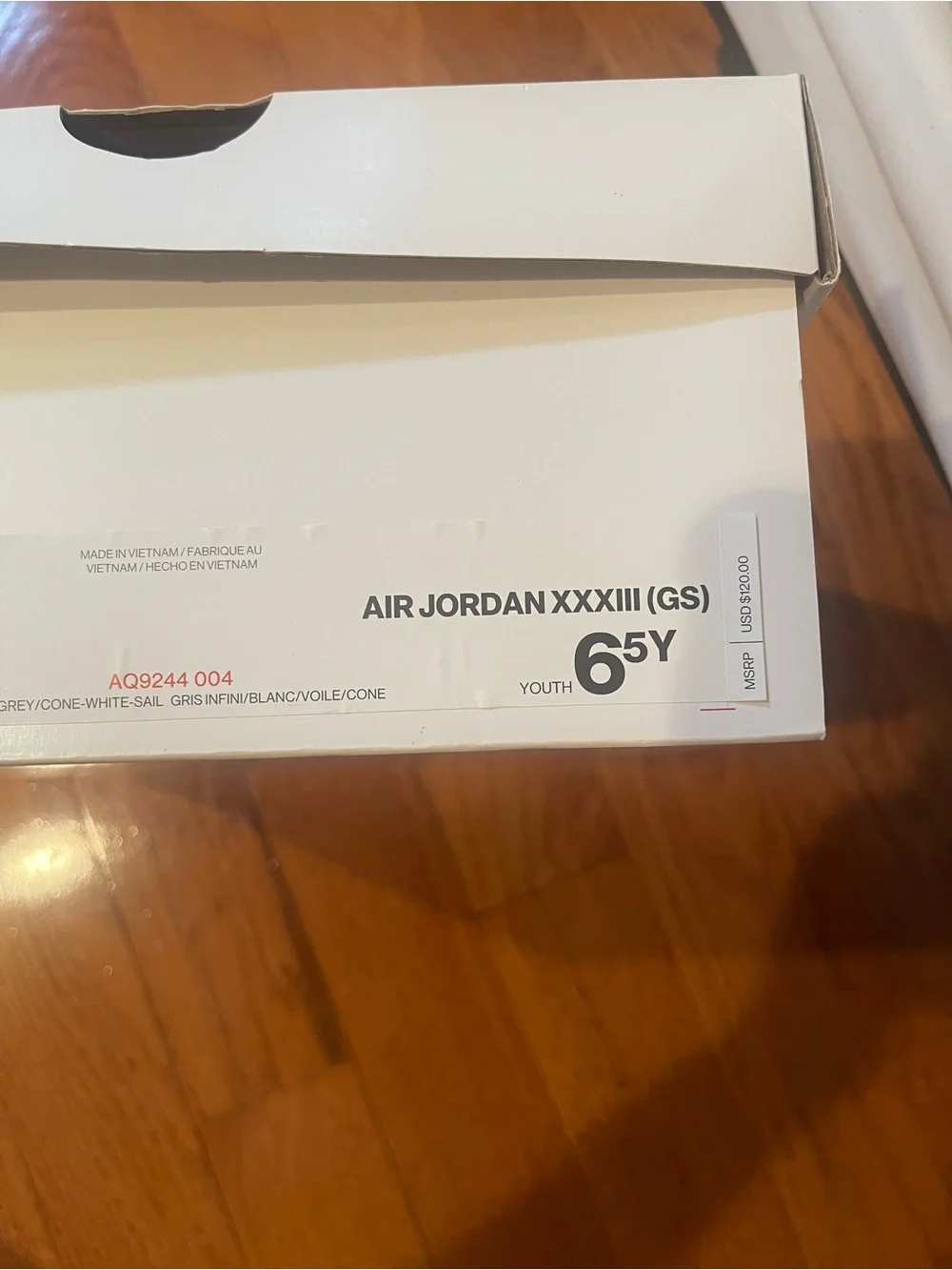 Jordan white sneakers